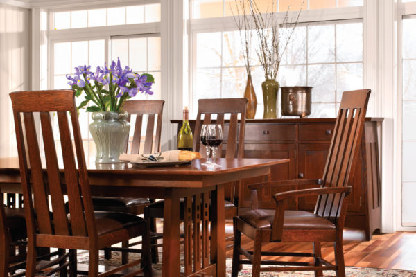 Highlands Trestle Table Dining Room